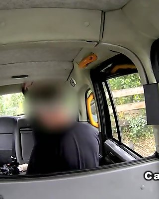 Blonde gets anal banged in fake taxi