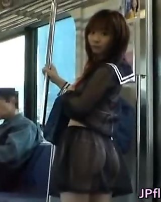 Mikan lovely Asian schoolgirl