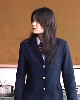 Amazing Asian schoolgirl shows off her part6
