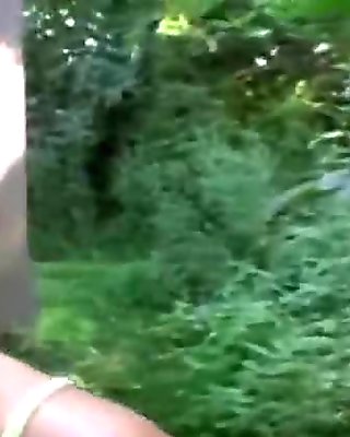 European Amateur Gives Wicked Head Outdoors In Public