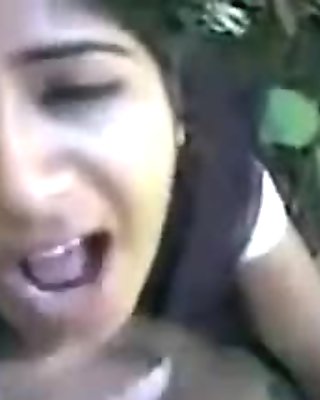 Indian Sucks On A Cock Outside Point Of View