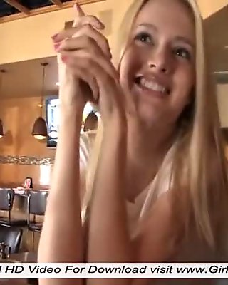 Young beautiful girl and sexy her breasts video