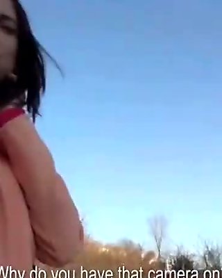 Public Hardcore Sex - Sexy young babes fucked outside in public 10