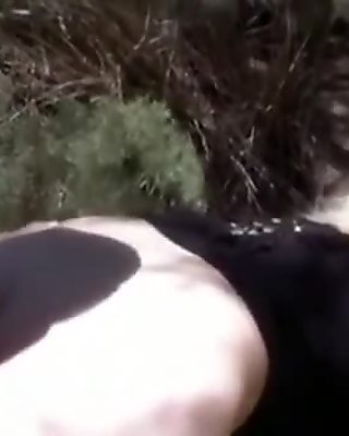 Cuckold captures 2 strangers filling up his wife in the dunes
