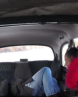 Taxi driver bangs busty amateur babe