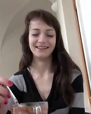 Public Pickups Sex Video with Amateur Czech Teen 17